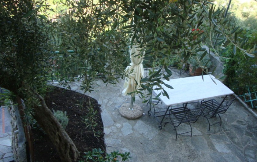 Location de vacances - Villa à Zoagli - Table a diner a marble