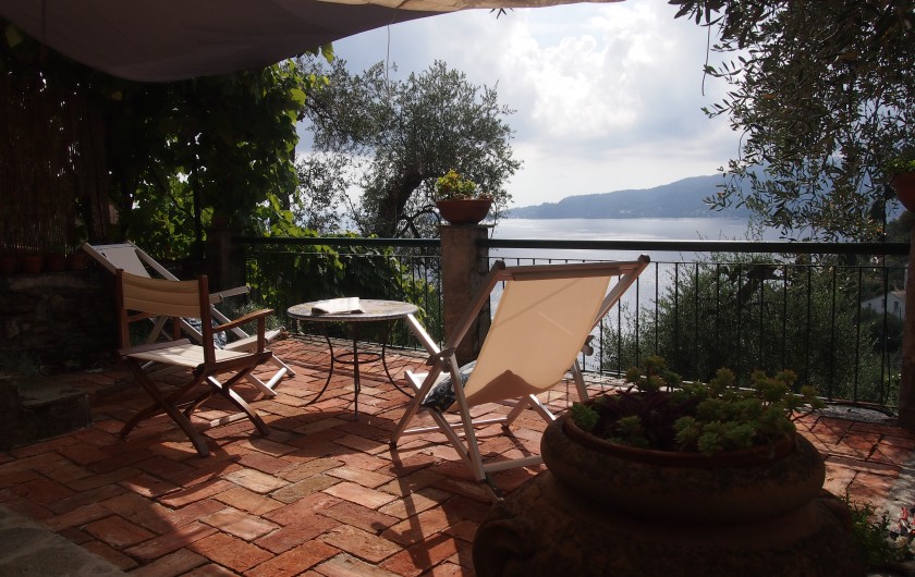 Location de vacances - Villa à Zoagli - Terrasse pour se relâcher