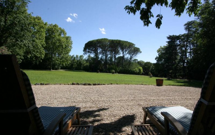 Location de vacances - Maison - Villa à Bessan - The park for "divine sieste "