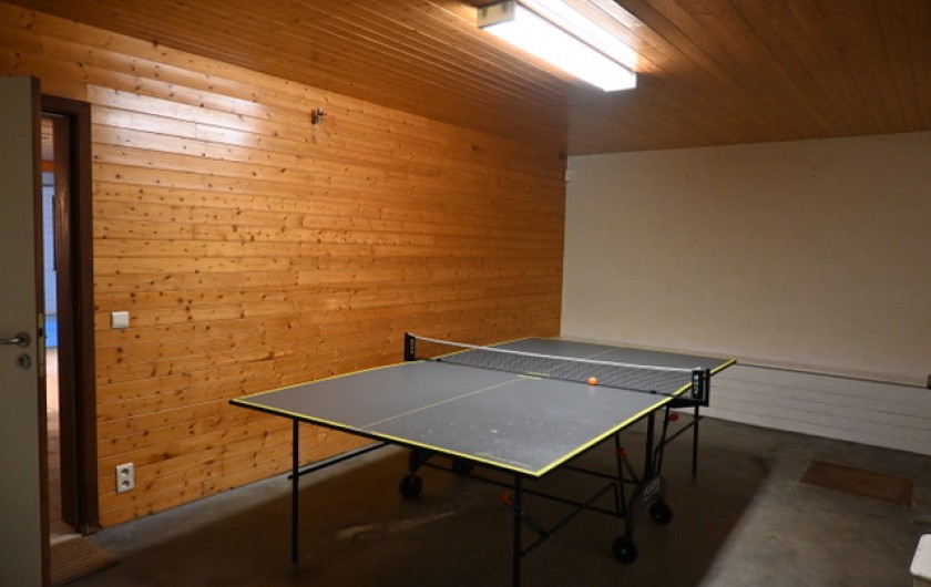 Location de vacances - Villa à Vielsalm - Table de ping pong