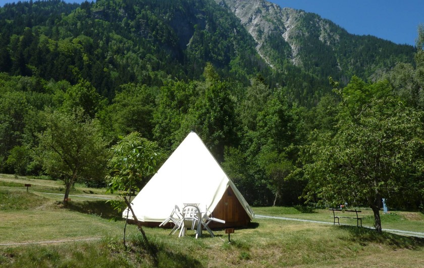 Location de vacances - Chalet à Les Deux Alpes - Les Tipibois de La Cascade