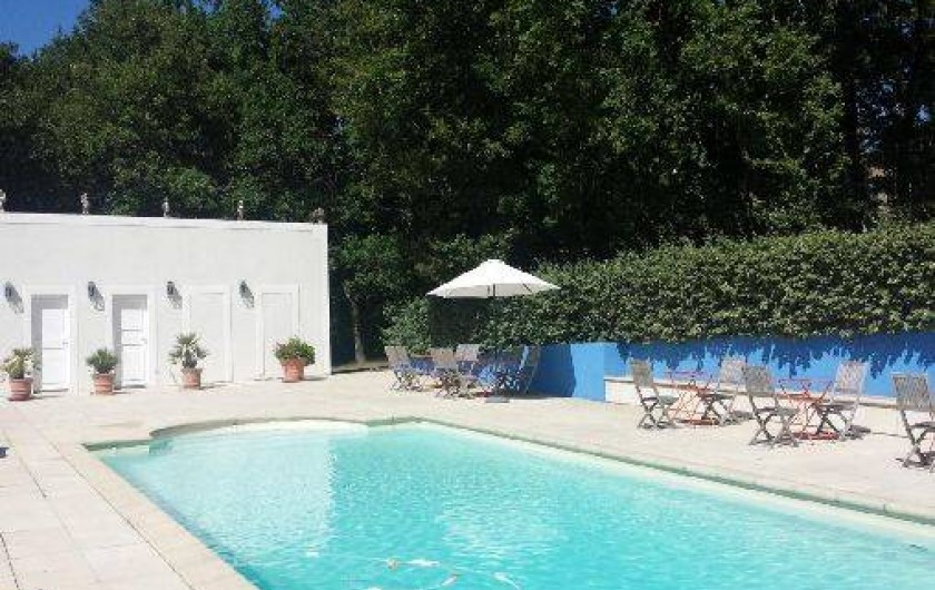 Location de vacances - Chambre d'hôtes à Saint-Lager-Bressac - Piscine  