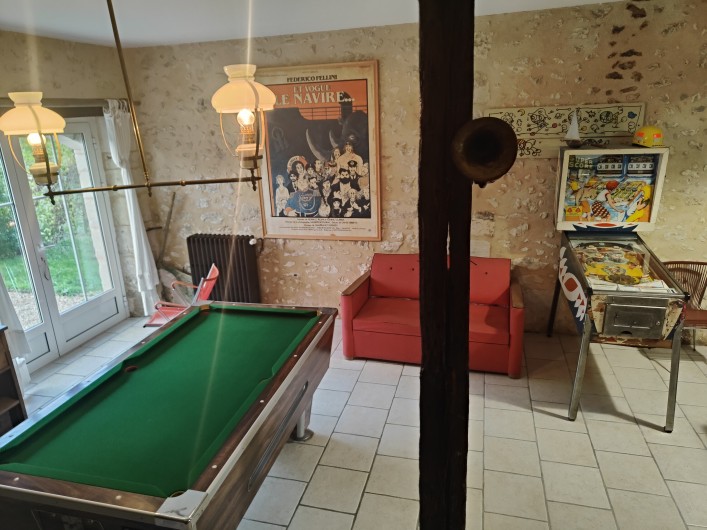 Location de vacances - Maison - Villa à Saint-Astier - Salle de jeux