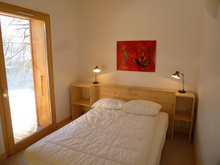 Location de vacances - Appartement à Samoëns - Chambre parentale