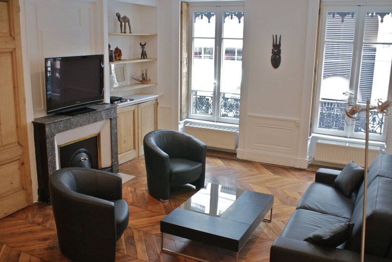 Location de vacances - Appartement à Lyon - Salon