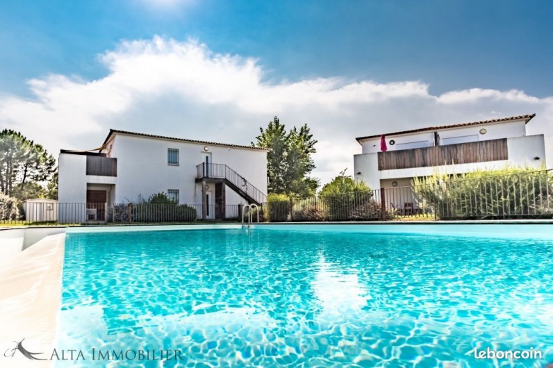 Location de vacances - Appartement à Porto-Vecchio - Cala Ross' Appart - Piscine à débordement avec bassin pour enfants