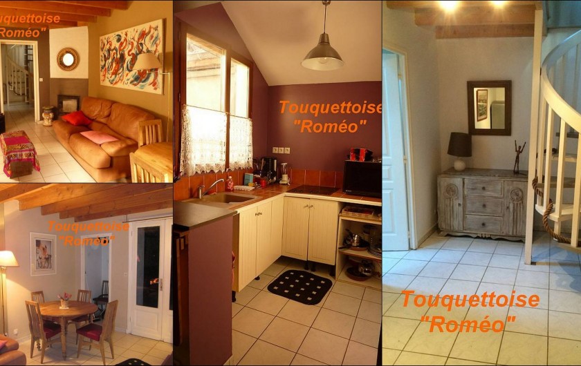 Location de vacances - Maison - Villa à Le Touquet-Paris-Plage - Maison ROMEO, petite cuisine équipée, baignoire, machine à laver