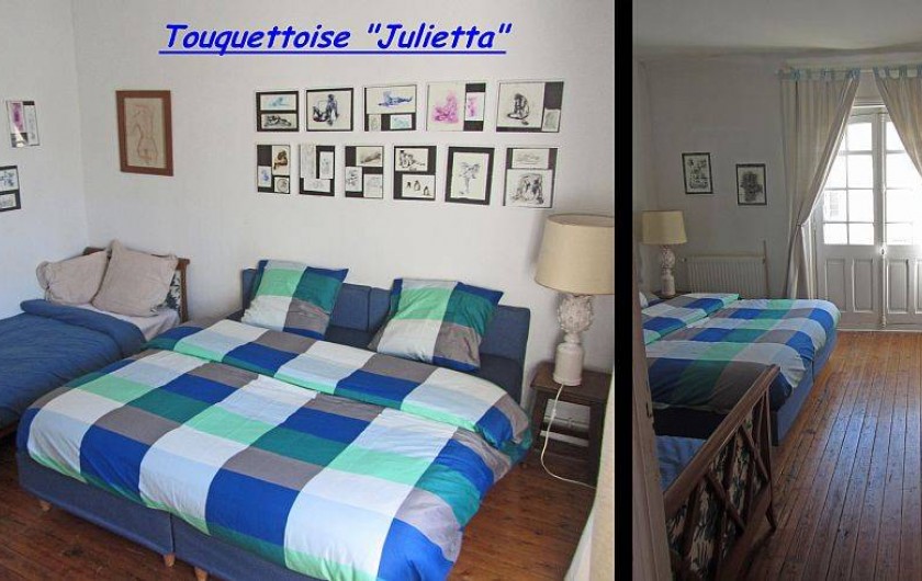 Location de vacances - Maison - Villa à Le Touquet-Paris-Plage - Maison JULIETTA -  7 couchages, 2chambres séparées