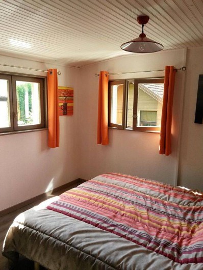 Location de vacances - Gîte à La Bresse - chambre avec grand lit double