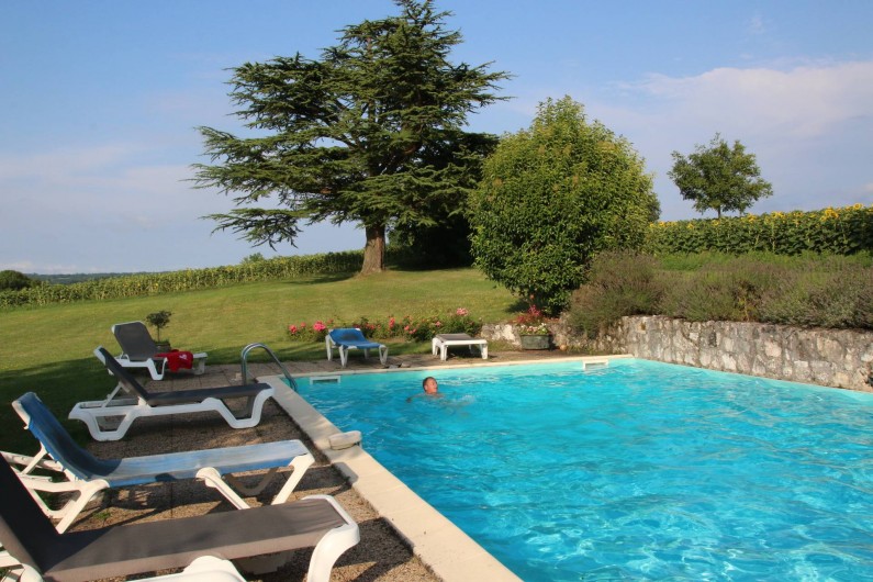 Location de vacances - Maison - Villa à Montagnac-sur-Lède - Piscine