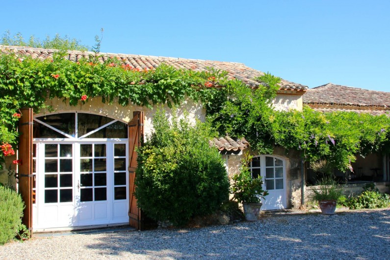 Location de vacances - Maison - Villa à Montagnac-sur-Lède - Entrée du salon