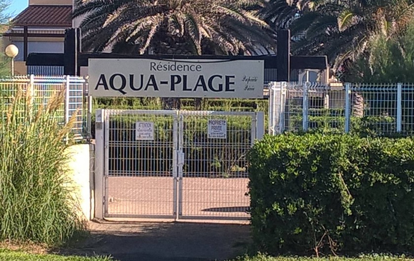 Location de vacances - Appartement à Le Cap d'Agde - ENTREE RESIDENCE COTE PLAGE RICHELIEU ACCES DIRECT PLAGE