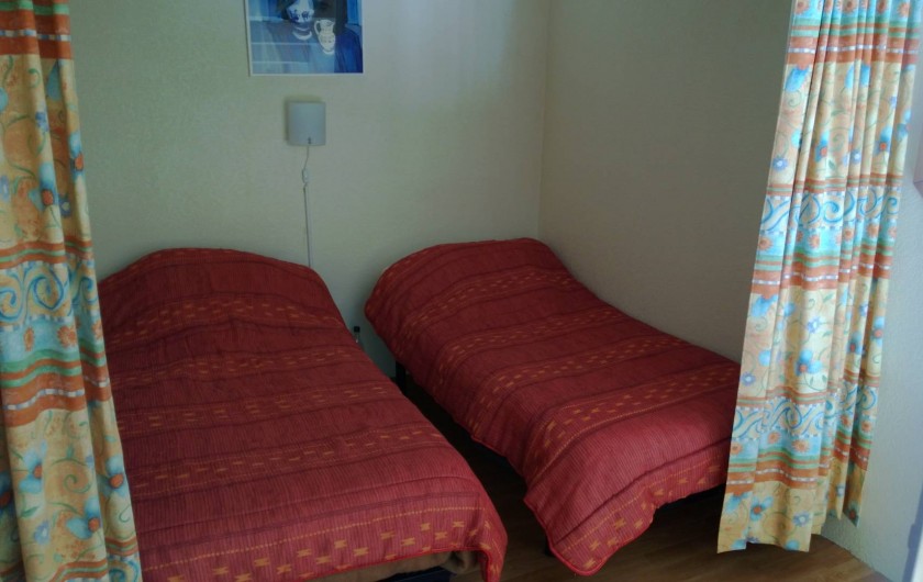Location de vacances - Appartement à Le Cap d'Agde - 2 LITS DE 1 PLACE  SONT  A LA MEZZANINE