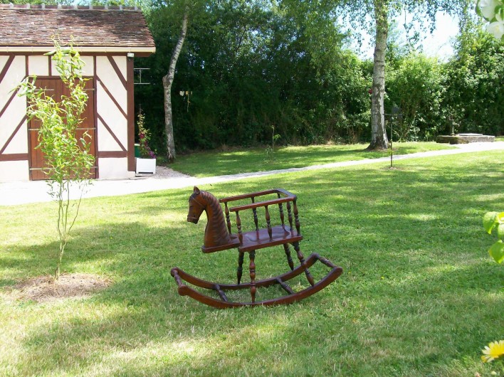Location de vacances - Gîte à Nonant-le-Pin - parc paysager dans gîte au Pays du Cheval