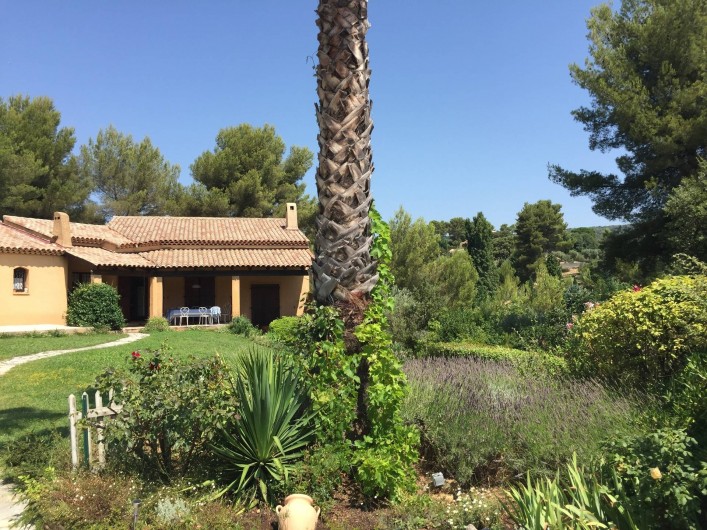 Location de vacances - Villa à Le Castellet - Jardin