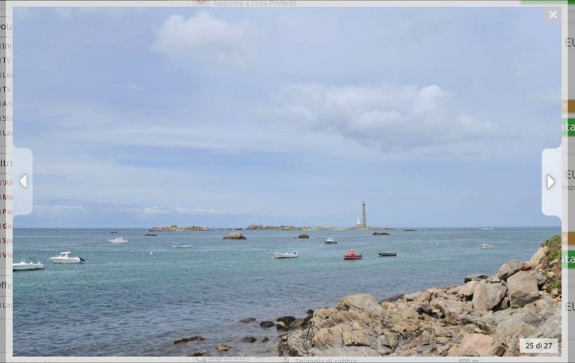 Location de vacances - Villa à Plouguerneau - Le phare de l'Ile Vierge