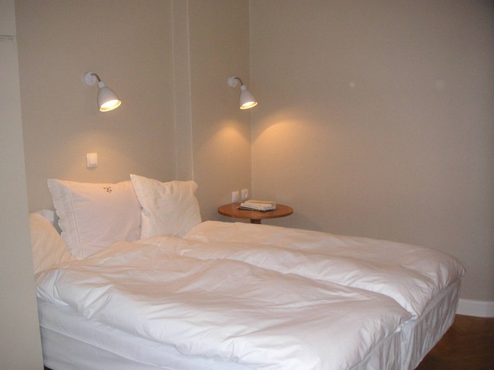 Location de vacances - Appartement à Varsovie - Chambre 1  (lit double ou 2x simples)