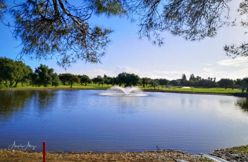 Location de vacances - Maison - Villa à San Andrés Golf - Un lac au terrain de golf