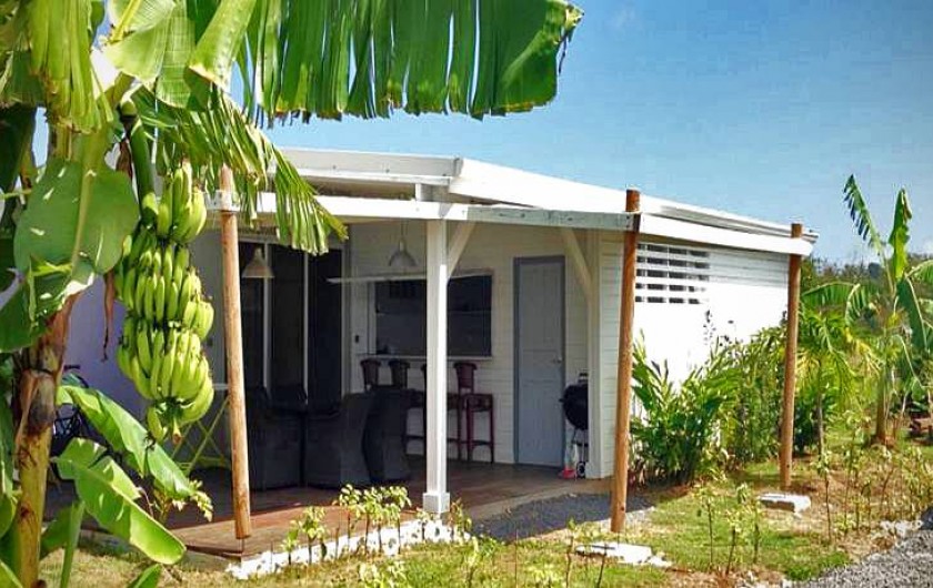 Location de vacances - Gîte à Saint-François - Gîtes la simoniere : bungalow Fam