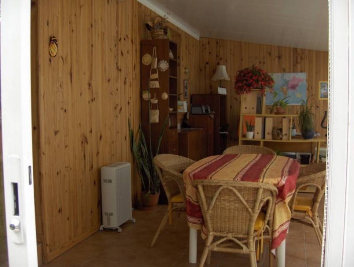 Location de vacances - Appartement à Arcachon - véranda climatisée