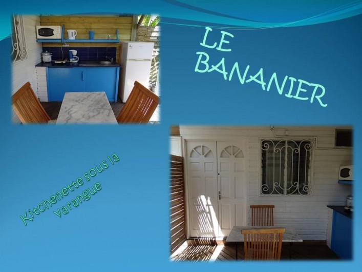 Location de vacances - Appartement à Saint-Gilles les Bains - Varangue d'un des logements
