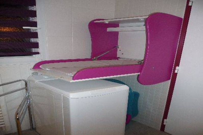 Location de vacances - Gîte à Port-Saint-Père - Table à langer et machine à laver