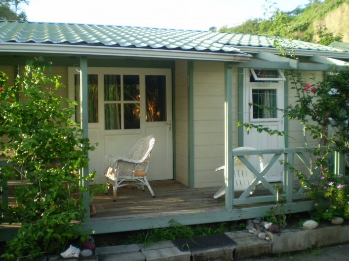 Location de vacances - Bungalow - Mobilhome à Le Carbet - Vue extérieure bungalow