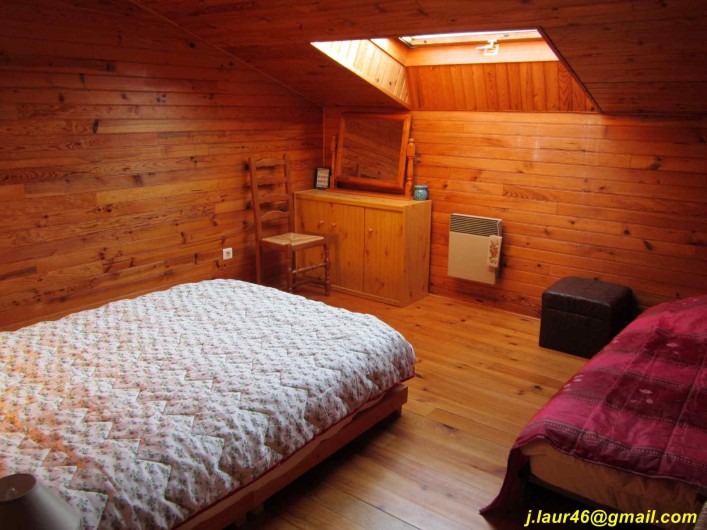 Location de vacances - Gîte à Valprionde - Chambre 3 avec un lit en 140 et un lit en 90