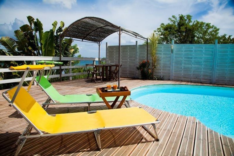 Location de vacances - Villa à Le Robert - Vue piscine