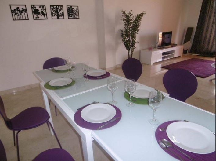 Location de vacances - Appartement à Marina de Casares - L'appartement est prévu pour 6 personnes