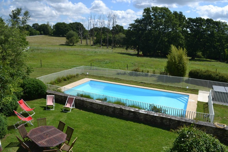 Location de vacances - Gîte à La Baconnière - Jardin et piscine privée
