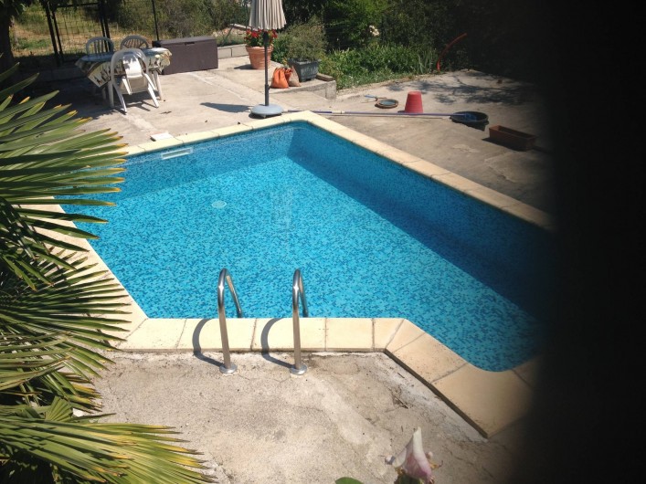Location de vacances - Villa à Cantaron - La piscine