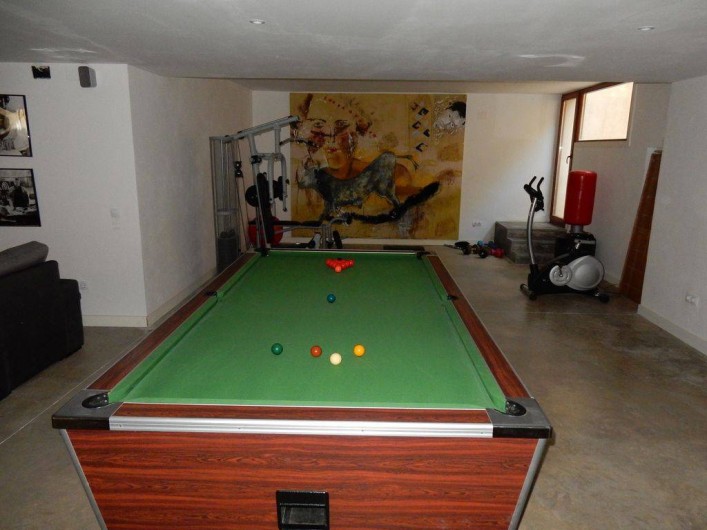 Location de vacances - Villa à Busot - Snooker ou billard américain professionnel