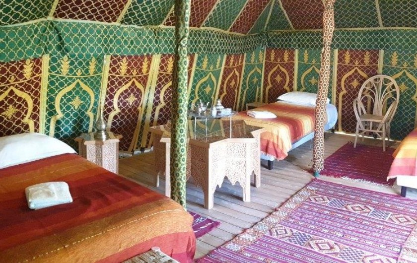 Location de vacances - Gîte à Dienville - Glamping - Tentes marocaines