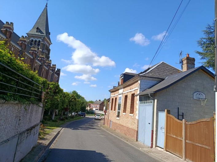 Location de vacances - Gîte à Pont-Remy - Gîte 6/8 pers.   "Aux 10 Ponts gîte, son accès aux parking