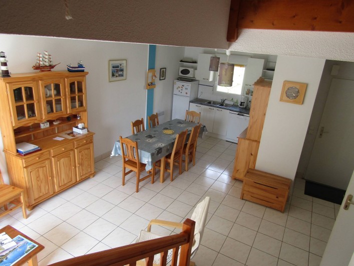 Location de vacances - Maison - Villa à Penvins - four tradi four micro onde  frigo plaques induction lave vaisselle