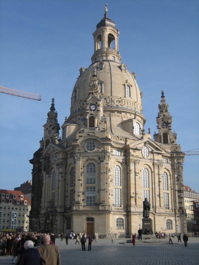 Location de vacances - Appartement à Dresde - Eglise de "Dame" (Frauenkirche)