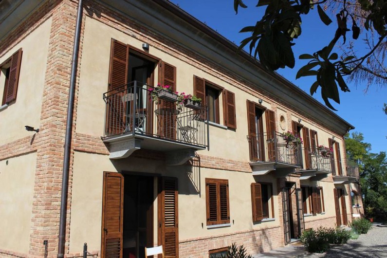 Location de vacances - Chambre d'hôtes à Vigliano d'Asti - La Maison. Alta Villa The Countryhouse