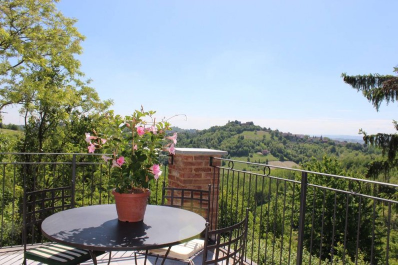 Location de vacances - Chambre d'hôtes à Vigliano d'Asti - La Terrazza