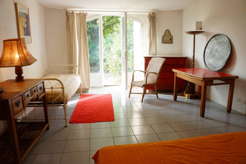 Location de vacances - Villa à Marsanne - Chambre du bas