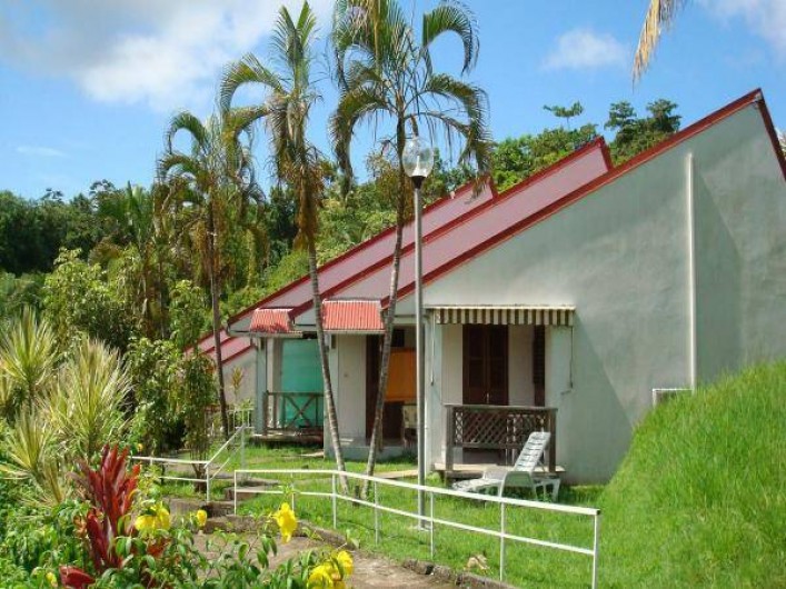 Location de vacances - Studio à La Trinité - Terrasse ouverte sur la proche campagne