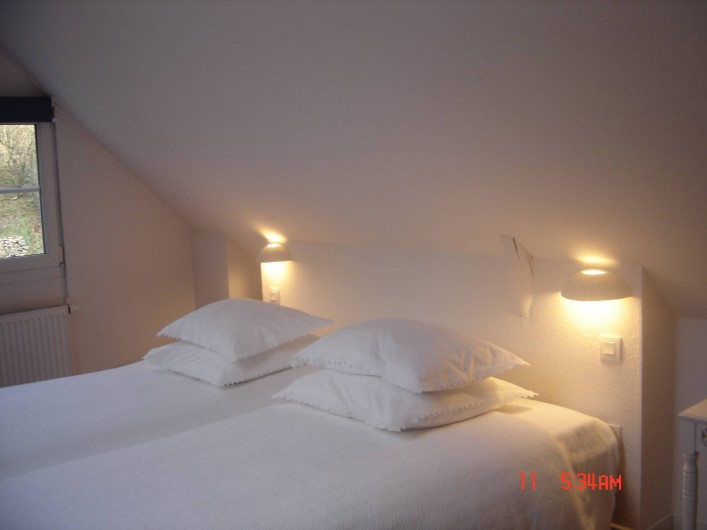 Location de vacances - Chambre d'hôtes à Kuttolsheim - suite etoile chambre 2 lits 90x200