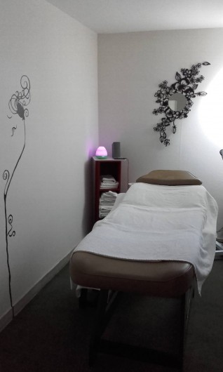 Location de vacances - Appartement à Saint-Malo - le coin massages/réflexologie
