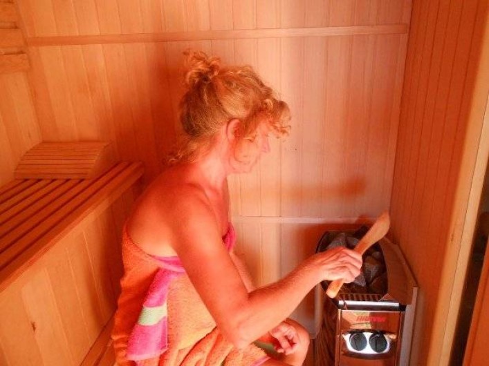 Location de vacances - Chambre d'hôtes à Tournon-d'Agenais - Le sauna à chaleur humide