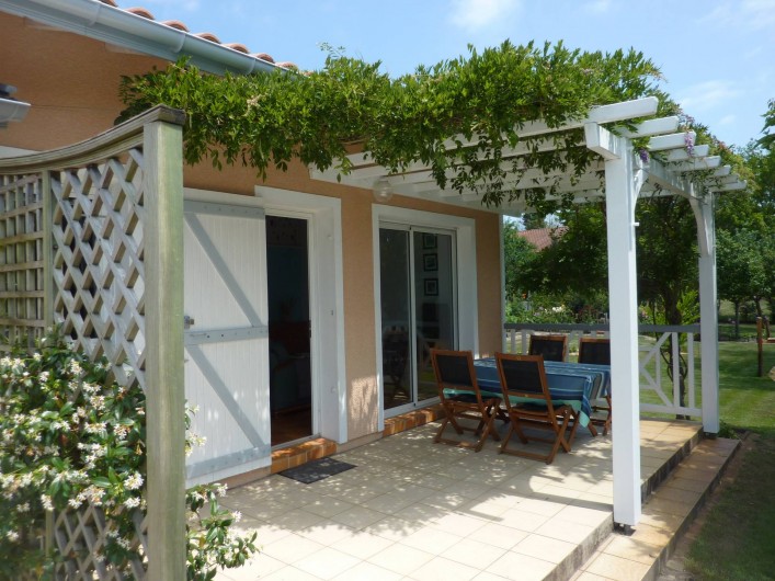 Location de vacances - Maison - Villa à Soorts-Hossegor - Votre terrasse