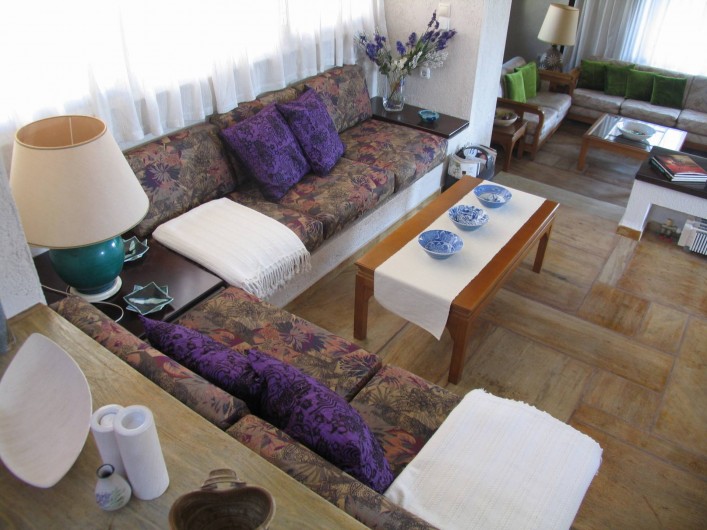 Location de vacances - Villa à Corfu - Small lounge area near the dining area.