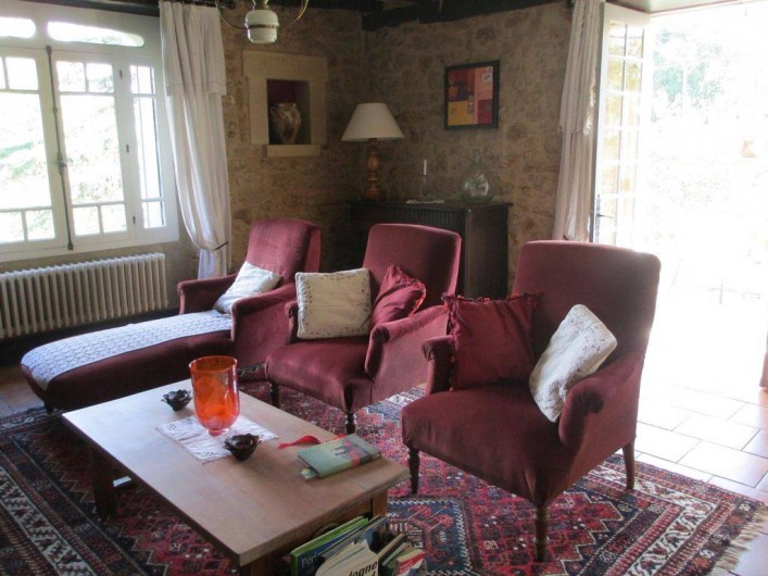 Location de vacances - Maison - Villa à Sarlat-la-Canéda - salon