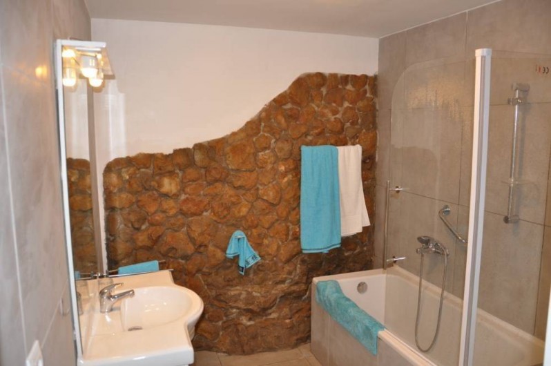 Location de vacances - Appartement à L'Escala - Salle de bain RDC