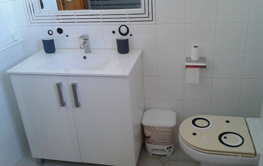 Location de vacances - Appartement à Orihuela - salle  de bain + wc