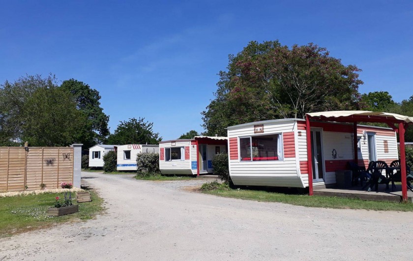 Location de vacances - Camping à Sallertaine - Mobilhome Confort